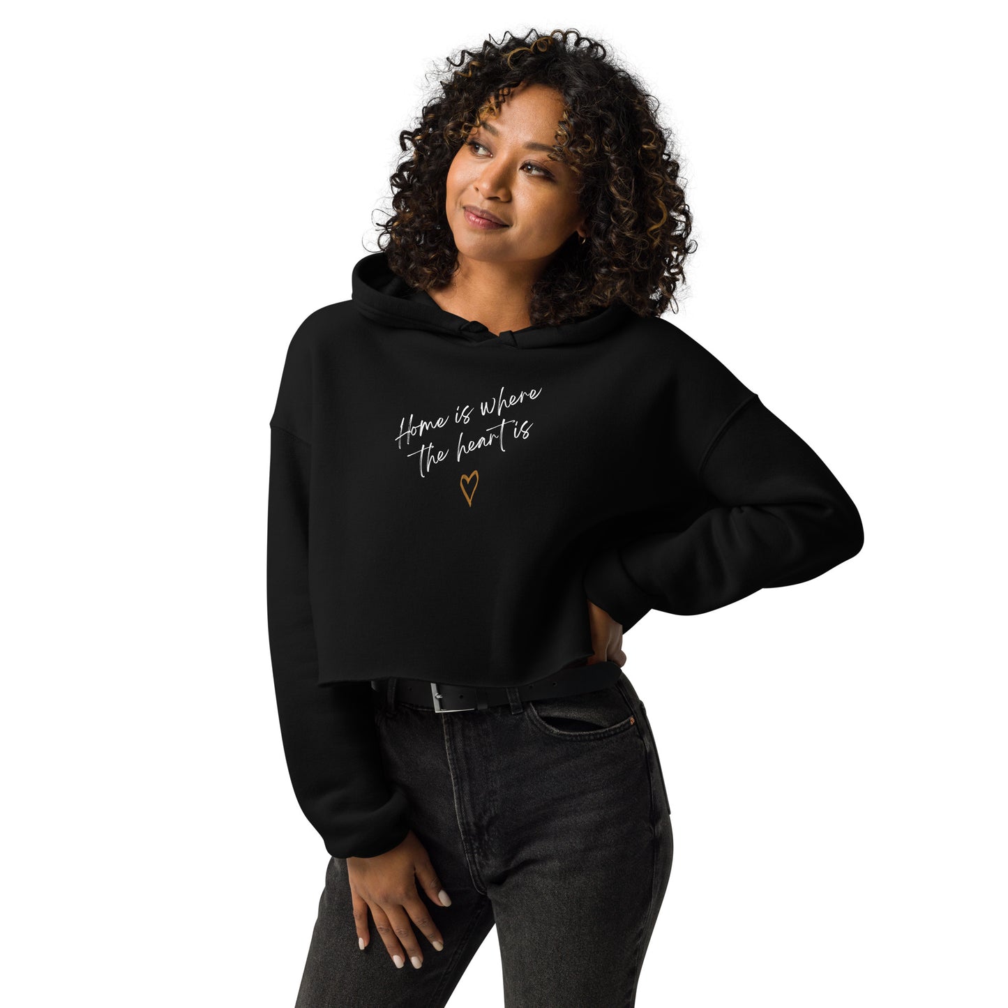 Women's "Home" Crop Hoodie