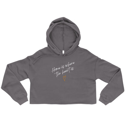 Women's "Home" Crop Hoodie